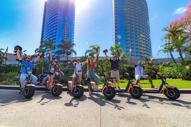 1 Hour GPS Guided Scooter Tour: Harbor/Gaslamp Quarter - Balboa Park and the San Diego Zoo