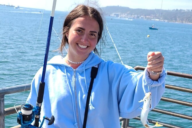 2-Hour San Diego Pier Fishing Experience - Meeting at 4500 Ocean Boulevard