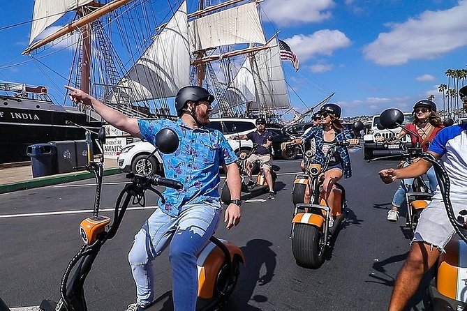 2Hr GPS Self Guided Scooter Tour: Downtown & Balboa Park - The Gaslamp Quarter Without a Long Detour