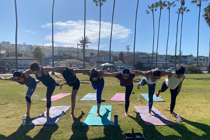 Beach Yoga in San Diego - The Lavender Ending