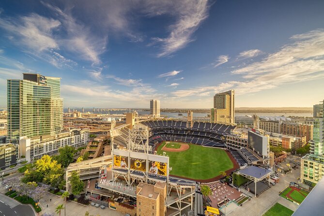 Behind-the-Scenes at Petco Park Tour - The field warning track and the view toward the action