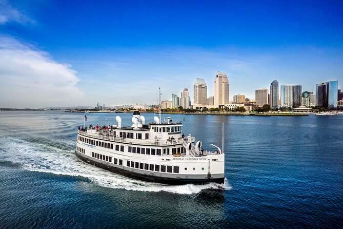 City Cruises San Diego: Gourmet Dinner Cruise & Skyline Views - San Diego Bay landmarks from the open deck