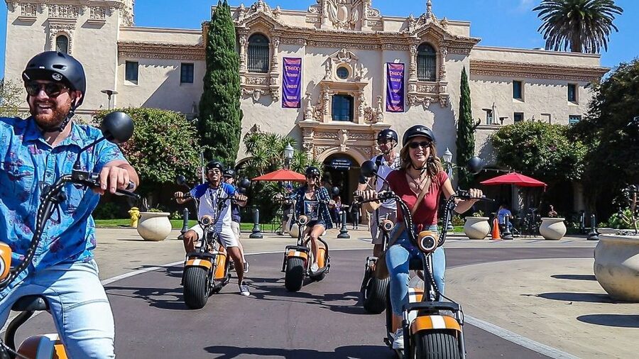 Coronado: GPS-Guided Scooter Tour & Round-Trip Ferry - Starting at Drivewize LLC in San Diego