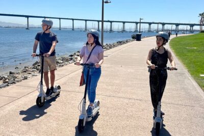 Explore Coronado Island by E-Scooter with Photos Included