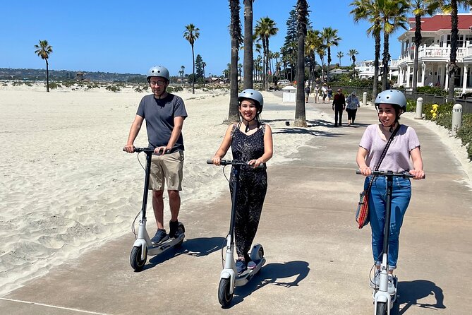 Explore Coronado Island by E-Scooter with Photos Included - The guide, pace, and group setup