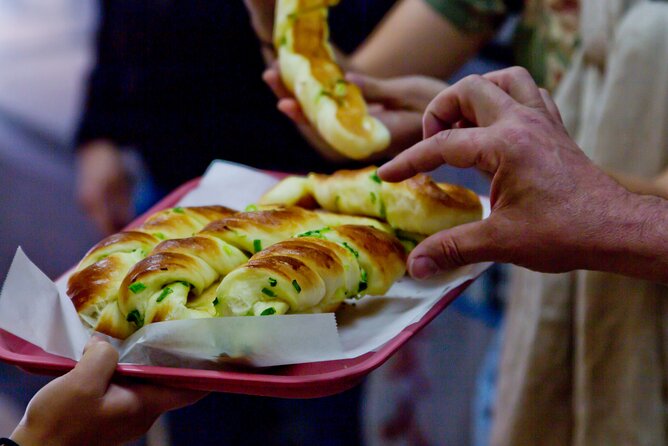 Gaslamp Quarter Downtown San Diego Food Tour - Stop one: Spill the Beans starts the meal with a bagel