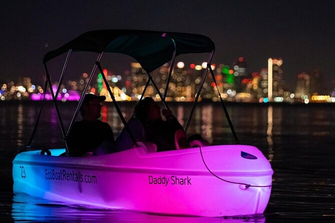 Glow Nightime Pedal Boat Rental in San Diego Bay - Who will enjoy this most