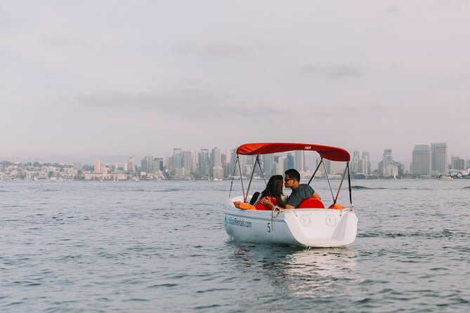 Glow Nightime Pedal Boat Rental in San Diego Bay - What the glow boat adds after dark