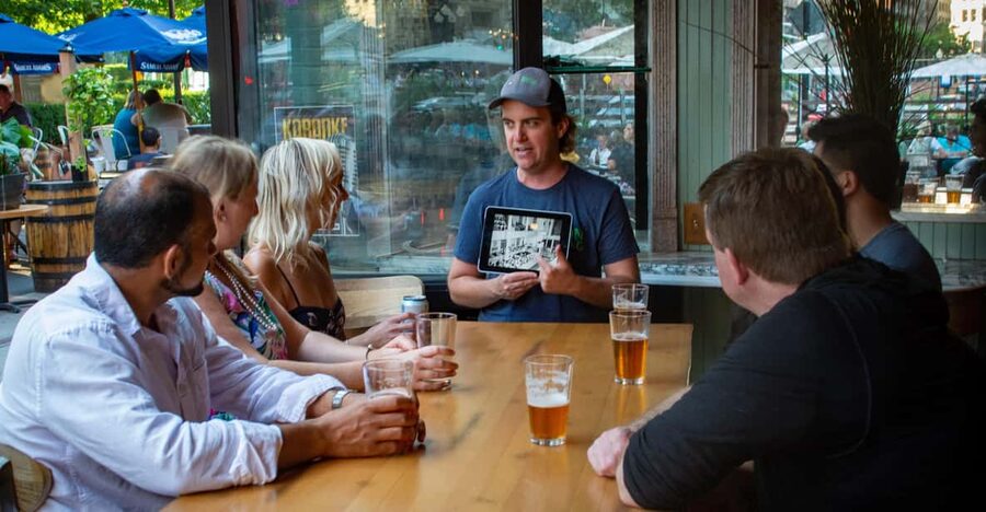 History Tour Pub Crawl of Famous Gaslamp Quarter - Stop one: settle into San Diego’s past