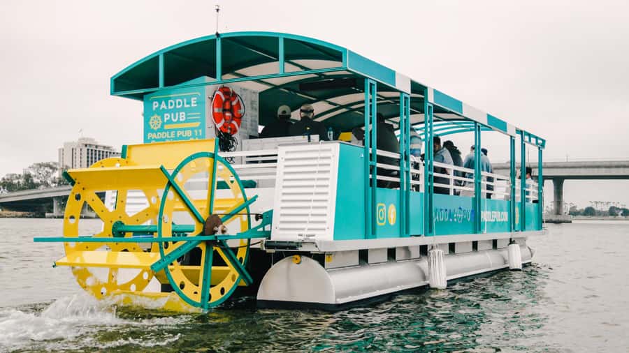 Mission Bay San Diego: Paddle Pub Party Cruise - Choosing between the two starting points