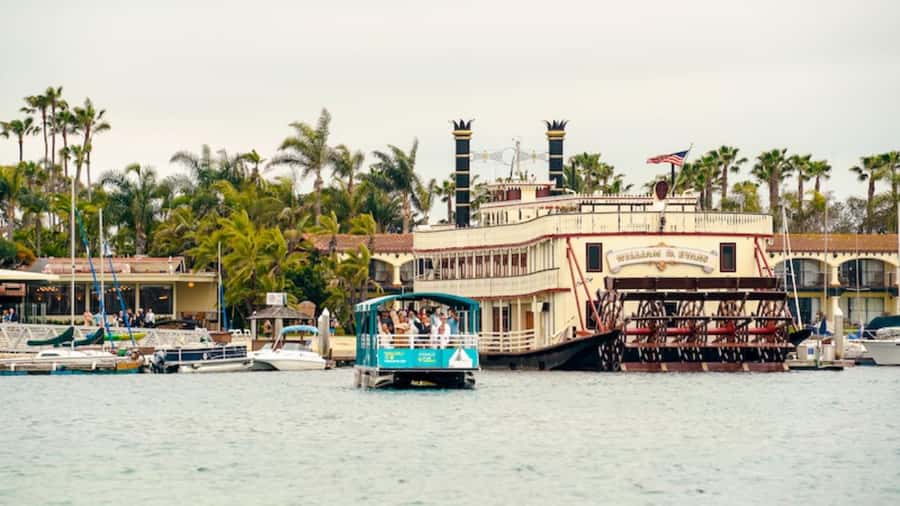 Mission Bay San Diego: Paddle Pub Party Cruise - What happens during the 90-minute cruise