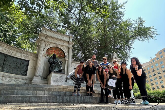 Outdoor Escape Room in San Diego - Little Italy - Solving the physical box and app puzzles