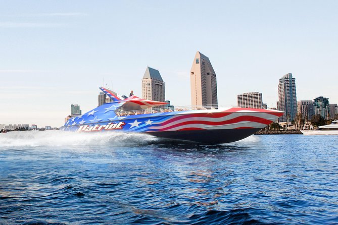 San Diego Bay Jet Boat Ride - A fast start at San Diego’s waterfront