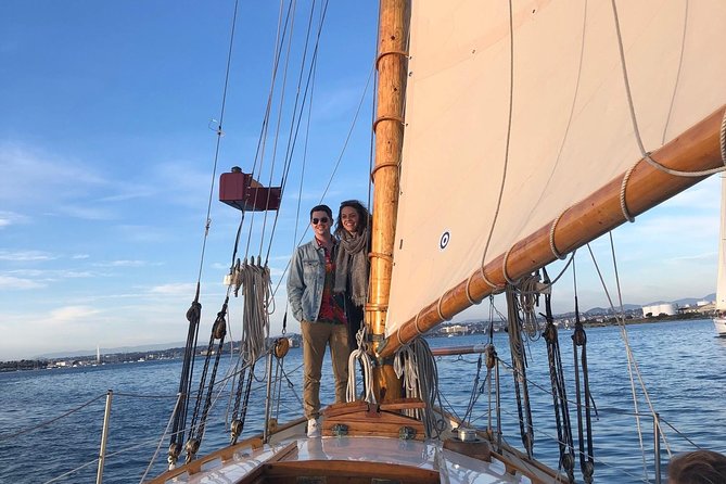San Diego Bay Sail Aboard a Vintage Yacht Beer and Wine Included - Sailing past the Maritime Museum and Star of India