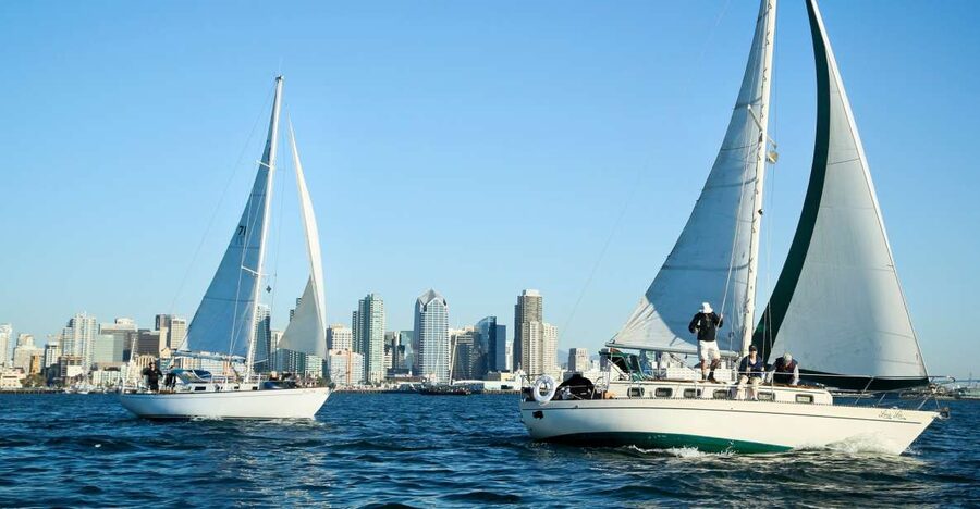 San Diego Bay: Signature 2-Hour Sailing Tour - Downtown views from the water