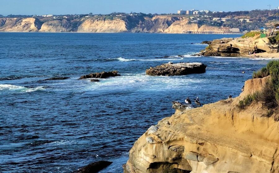 San Diego: City and Beaches Guided Highlights Tour - Mount Soledad from the bus