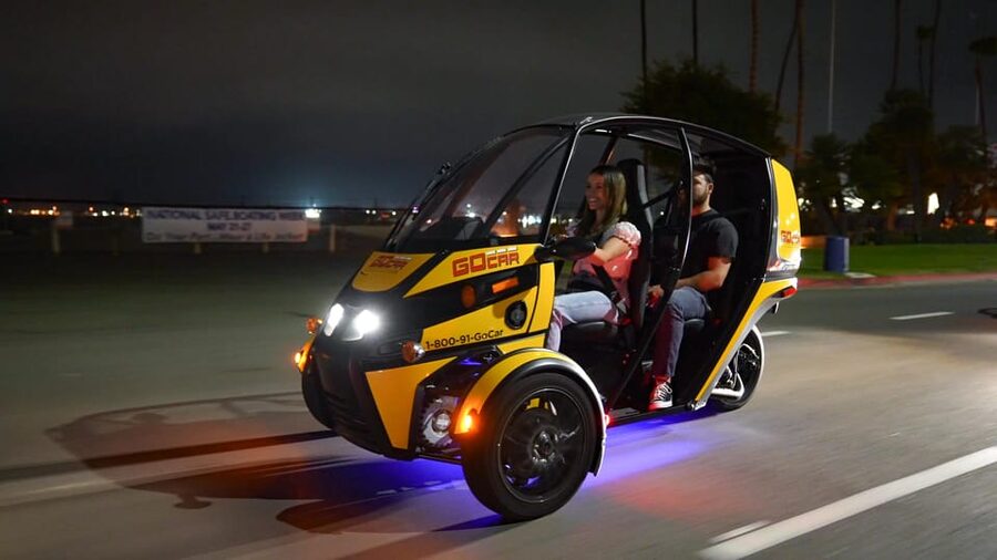 San Diego: Coronado Island Electric GoCar Night Tour - Key points to know before you book