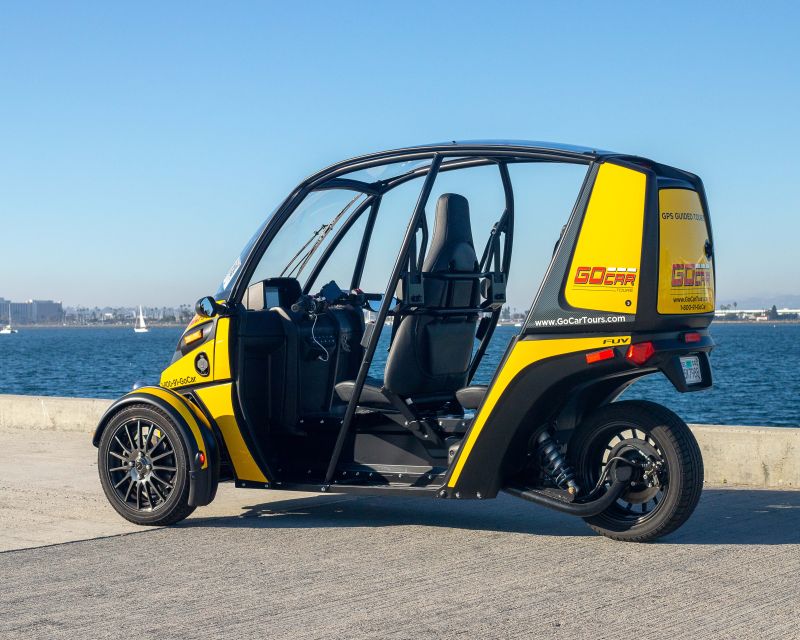 San Diego: Downtown Electric GoCar Rental - Hillcrest adds a neighborhood finish