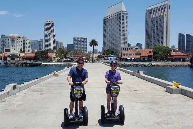 San Diego Early Bird Segway Tour - Learning to ride before the city portion