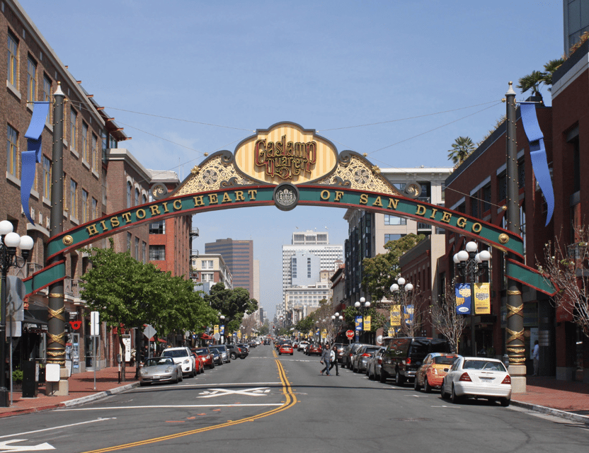 San Diego: Gaslamp Quarter Frontier History Walking Tour - Historic facades, signs, and street details