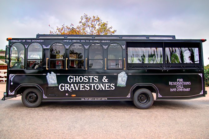 San Diego Ghosts and Gravestones: A Haunted Trolley Tour - The trolley is only part of the ride