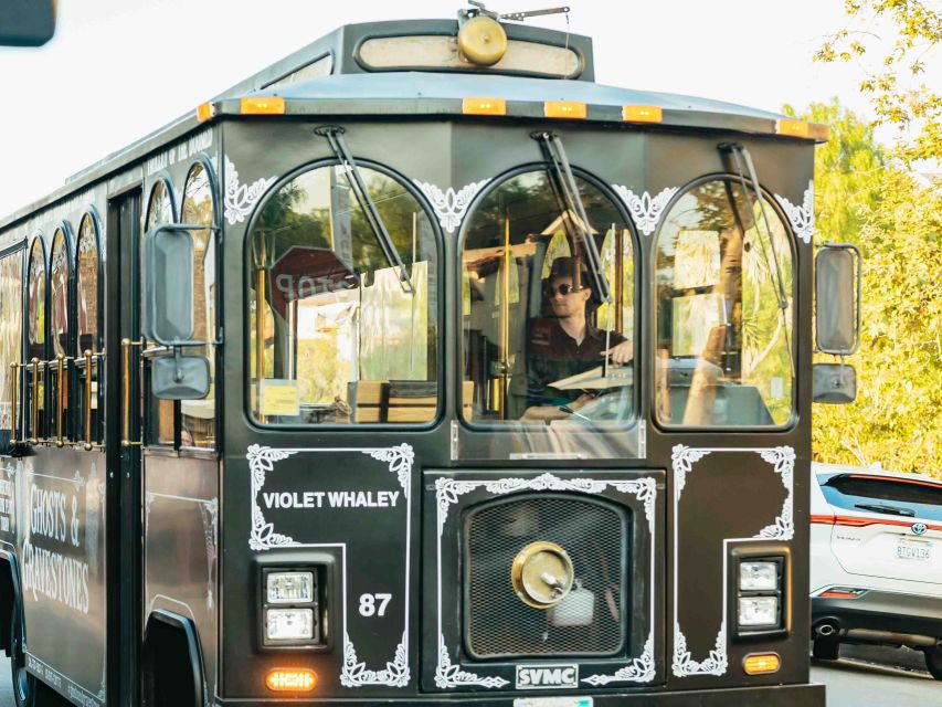 San Diego: Ghosts & Gravestones Trolley Tour - Old Town Cemetery and the Whaley House grounds