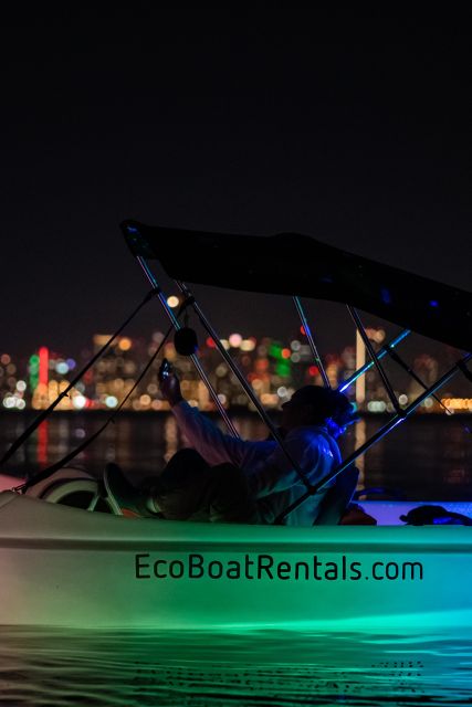 San Diego: Night Date Glow Pedal Boat with Downtown Views - Booking details that matter