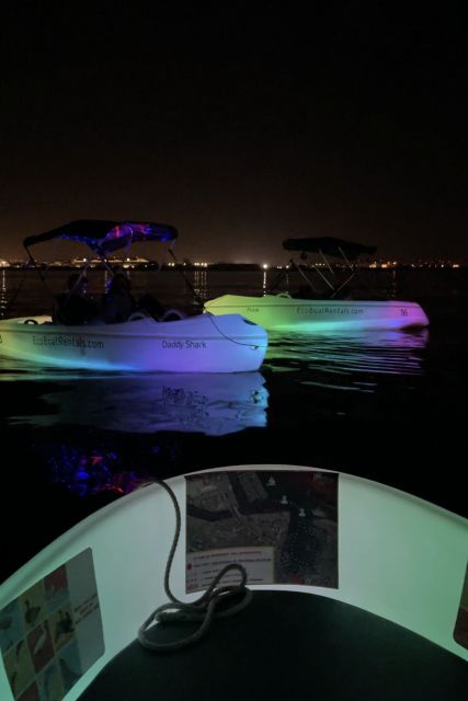 San Diego: Night Date Glow Pedal Boat with Downtown Views - Why this night ride feels different