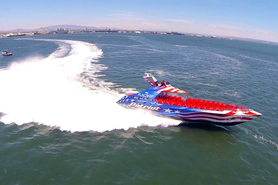San Diego: Patriot Jet Boat Thrill Ride - Who should ride, and who should skip it