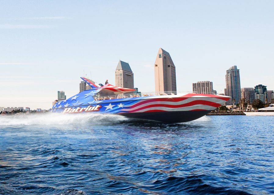 San Diego: Patriot Jet Boat Thrill Ride - What the spins and speed really feel like