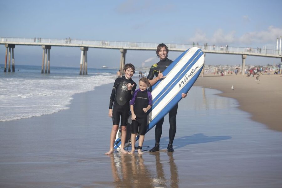 San Diego: Private Group Surf Lesson - The first lesson happens on the sand