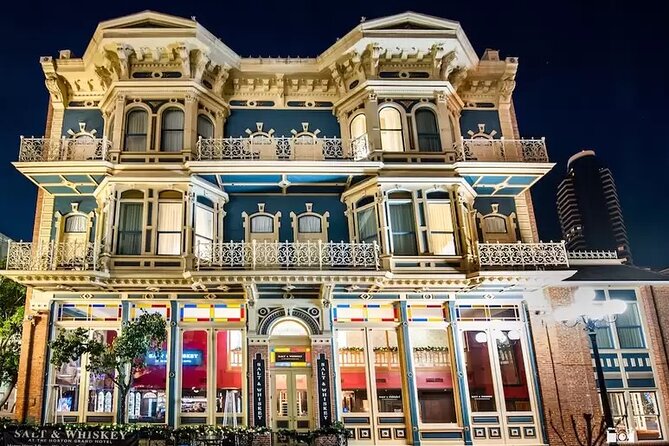 San Diego's Gaslamp Quarter Historic True Crime Tour - The haunted hotel adds atmosphere, not a haunted-house show