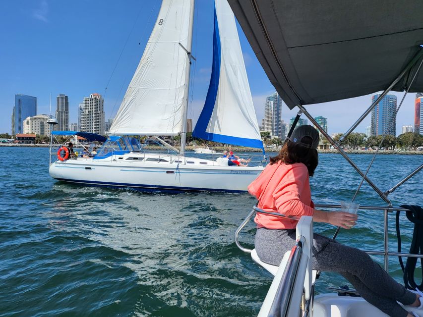 San Diego: San Diego Bay Sunset & Daytime Sailing Experience - Sea lions, dolphins, and quiet water