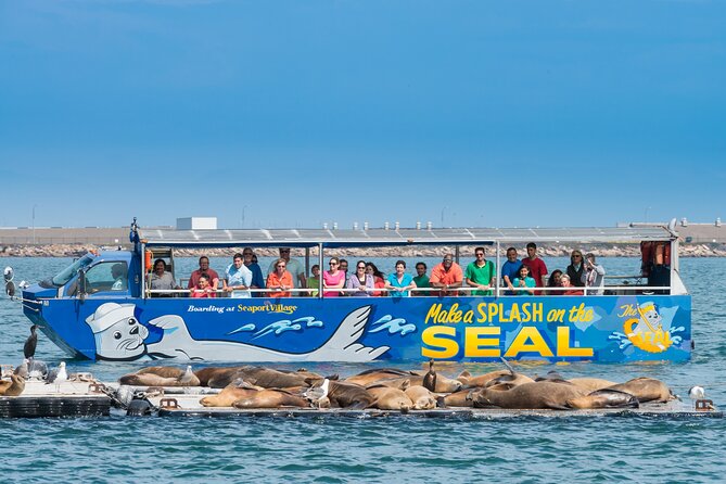 San Diego Seal Tour - The turn from road vehicle to bay boat