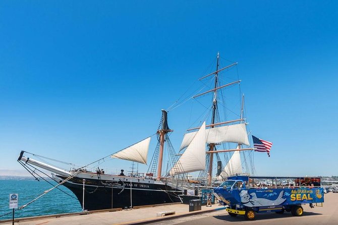San Diego Seal Tour - From Seaport Village to the splash point