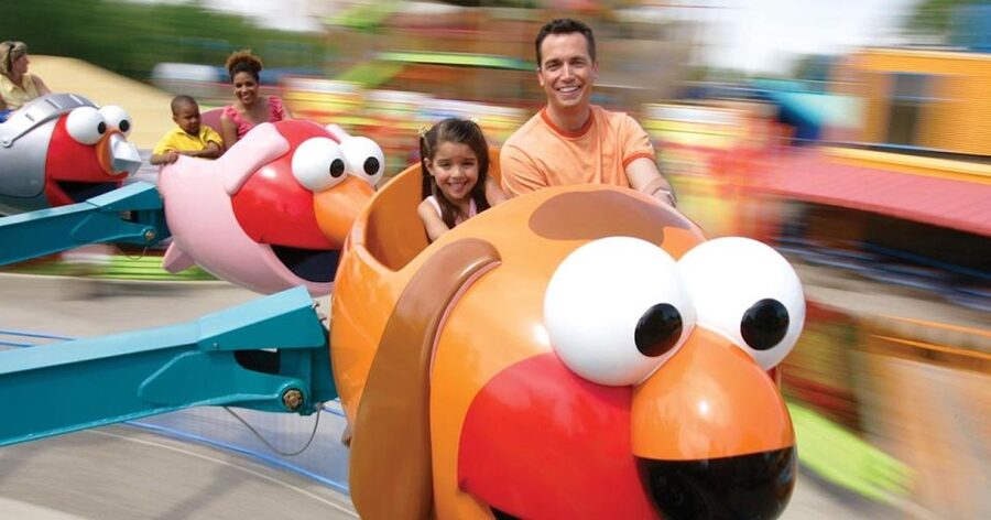 San Diego: Sesame Place Ticket With Optional SeaWorld Ticket - Eighteen rides, from gentle spins to a junior coaster
