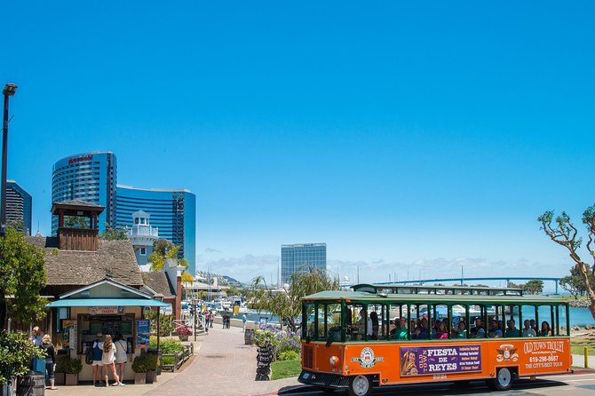 San Diego Shore Excursion: Hop-On Hop-Off Trolley Tour - Seaport Village and the Marriott make easy short stops