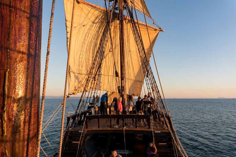 San Salvador 16th Century Galleon Sail w/ Museum Admission - What the crew adds to the voyage