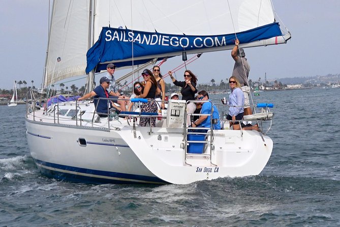 Small-Group San Diego Afternoon Sailing Excursion - A small sailboat instead of a crowded harbor cruise