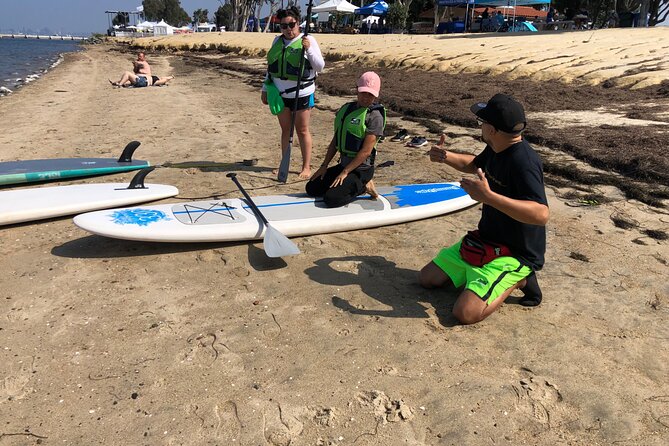 Stand up Paddle Board Lesson on The San Diego Bay - What the bay feels like for a first-timer