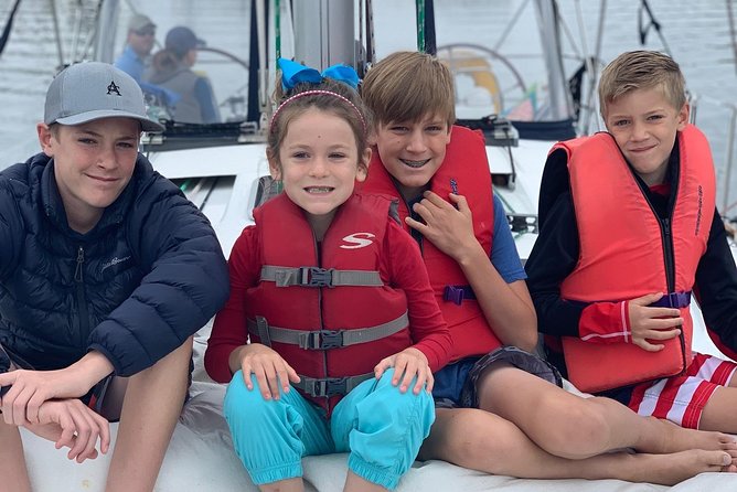 Sunset Sail Along the San Diego Skyline - Bean bags, blankets, and the temperature on deck