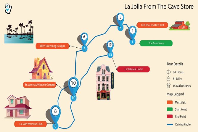 Ultimate La Jolla Self-Guided Driving & Walking Audio Tour Bundle - La Jolla in one flexible audio tour